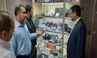 بازدید مدیر عامل صندوق پس انداز کارکنان راه‌آهن از شرکت راه‌آهن کشش 